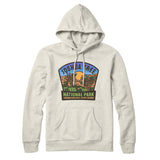 Joshua Tree National Park Badge Hoodie-Allegiant Goods Co. Vintage Sports Apparel
