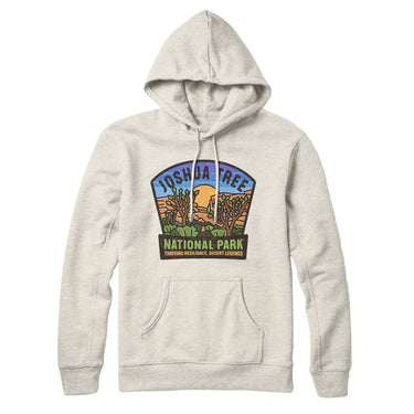 Joshua Tree National Park Badge Hoodie-Allegiant Goods Co. Vintage Sports Apparel
