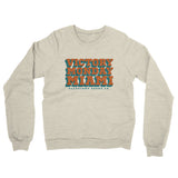 Victory Monday Miami Midweight French Terry Crewneck Sweatshirt-Allegiant Goods Co. Vintage Sports Apparel