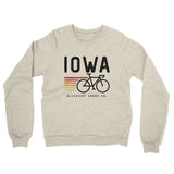 Iowa Cycling Midweight French Terry Crewneck Sweatshirt-Allegiant Goods Co. Vintage Sports Apparel