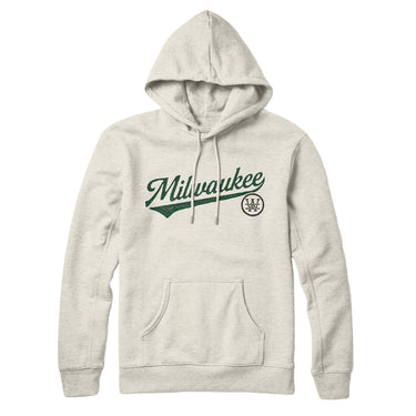 Milwaukee Vintage Script Hoodie-Allegiant Goods Co. Vintage Sports Apparel