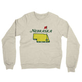 Nebraska Golf Midweight French Terry Crewneck Sweatshirt-Allegiant Goods Co. Vintage Sports Apparel