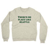 There's No Place Like Seattle Midweight French Terry Crewneck Sweatshirt-Allegiant Goods Co. Vintage Sports Apparel