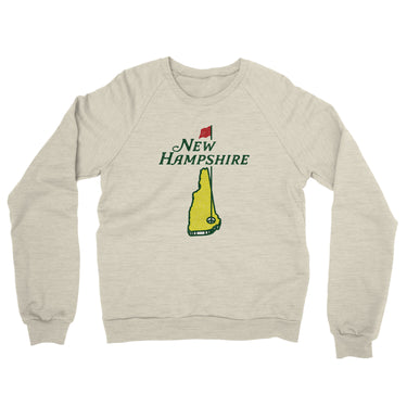 New Hampshire Golf Midweight French Terry Crewneck Sweatshirt-Allegiant Goods Co. Vintage Sports Apparel