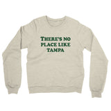 There's No Place Like Tampa Midweight French Terry Crewneck Sweatshirt-Allegiant Goods Co. Vintage Sports Apparel