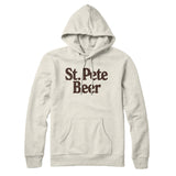 St. Pete Beer Hoodie-Allegiant Goods Co. Vintage Sports Apparel