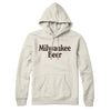 Milwaukee Beer Hoodie-Heather Oatmeal-Allegiant Goods Co. Vintage Sports Apparel