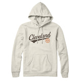 Cleveland Vintage Script Hoodie-Allegiant Goods Co. Vintage Sports Apparel