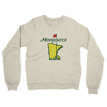 Minnesota Golf Midweight French Terry Crewneck Sweatshirt-Allegiant Goods Co. Vintage Sports Apparel