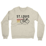 St. Louis Cycling Midweight French Terry Crewneck Sweatshirt-Allegiant Goods Co. Vintage Sports Apparel