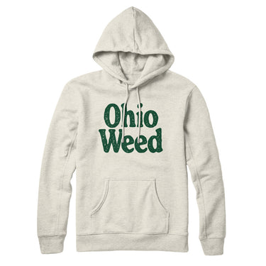 Ohio Weed Hoodie-Allegiant Goods Co. Vintage Sports Apparel