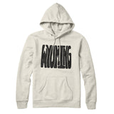 Wyoming State Shape Text Hoodie-Allegiant Goods Co. Vintage Sports Apparel