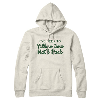 I've Been To Yellowstone National Park Hoodie-Allegiant Goods Co. Vintage Sports Apparel