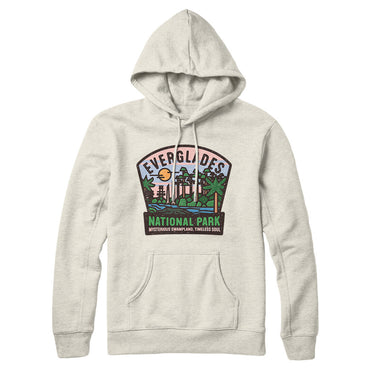 Everglades National Park Badge Hoodie-Allegiant Goods Co. Vintage Sports Apparel