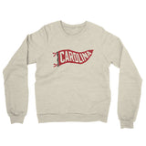 Carolina Pennant Midweight French Terry Crewneck Sweatshirt-Allegiant Goods Co. Vintage Sports Apparel