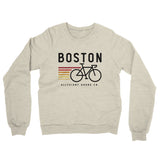 Boston Cycling Midweight French Terry Crewneck Sweatshirt-Allegiant Goods Co. Vintage Sports Apparel