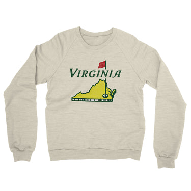 Virginia Golf Midweight French Terry Crewneck Sweatshirt-Allegiant Goods Co. Vintage Sports Apparel