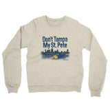 Don't Tampa My St Pete Midweight French Terry Crewneck Sweatshirt-Allegiant Goods Co. Vintage Sports Apparel