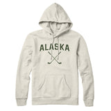 Alaska Golf Hoodie-Heather Oatmeal-Allegiant Goods Co. Vintage Sports Apparel