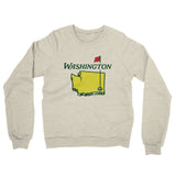 Washington Golf Midweight French Terry Crewneck Sweatshirt-Allegiant Goods Co. Vintage Sports Apparel