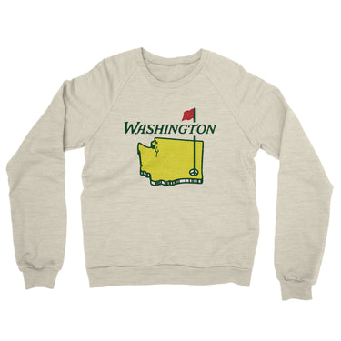 Washington Golf Midweight French Terry Crewneck Sweatshirt-Allegiant Goods Co. Vintage Sports Apparel