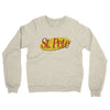 St. Pete Seinfeld Midweight French Terry Crewneck Sweatshirt-Heather Oatmeal-Allegiant Goods Co. Vintage Sports Apparel