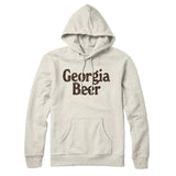 Georgia Beer Hoodie-Heather Oatmeal-Allegiant Goods Co. Vintage Sports Apparel