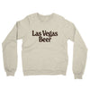 Las Vegas Beer Midweight French Terry Crewneck Sweatshirt-Heather Oatmeal-Allegiant Goods Co. Vintage Sports Apparel