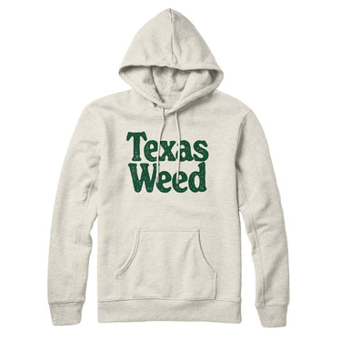 Texas Weed Hoodie-Allegiant Goods Co. Vintage Sports Apparel