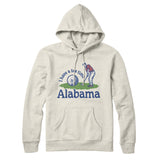 I Have A Tee Time In Alabama Hoodie-Heather Oatmeal-Allegiant Goods Co. Vintage Sports Apparel