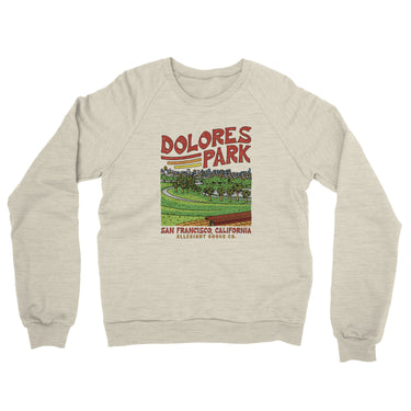 Dolores Park Midweight French Terry Crewneck Sweatshirt-Allegiant Goods Co. Vintage Sports Apparel