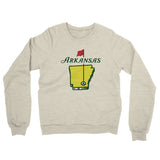 Arkansas Golf Midweight French Terry Crewneck Sweatshirt-Allegiant Goods Co. Vintage Sports Apparel