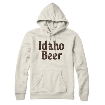 Idaho Beer Hoodie-Allegiant Goods Co. Vintage Sports Apparel