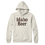Idaho Beer Hoodie-Allegiant Goods Co. Vintage Sports Apparel