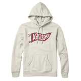 Arizona Pennant Hoodie-Allegiant Goods Co. Vintage Sports Apparel