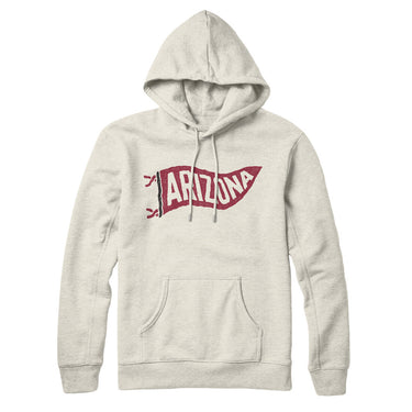 Arizona Pennant Hoodie-Allegiant Goods Co. Vintage Sports Apparel
