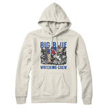 Big Blue Wrecking Crew Hoodie-Allegiant Goods Co. Vintage Sports Apparel