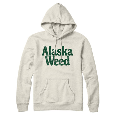 Alaska Weed Hoodie-Allegiant Goods Co. Vintage Sports Apparel