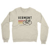 Vermont Cycling Midweight French Terry Crewneck Sweatshirt-Heather Oatmeal-Allegiant Goods Co. Vintage Sports Apparel