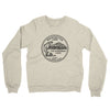 Washington State Quarter Midweight French Terry Crewneck Sweatshirt-Heather Oatmeal-Allegiant Goods Co. Vintage Sports Apparel
