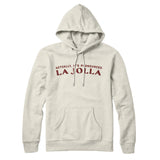 Actually It's Pronounced La Jolla Hoodie-Heather Oatmeal-Allegiant Goods Co. Vintage Sports Apparel