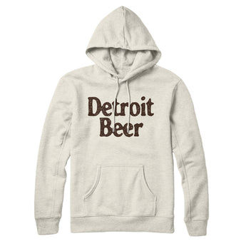 Detroit Beer Hoodie-Allegiant Goods Co. Vintage Sports Apparel