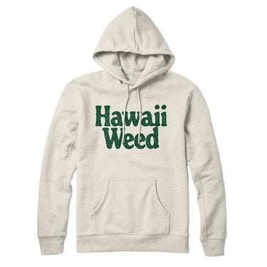 Hawaii Weed Hoodie-Allegiant Goods Co. Vintage Sports Apparel