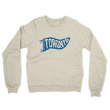 Toronto Pennant Midweight French Terry Crewneck Sweatshirt-Allegiant Goods Co. Vintage Sports Apparel