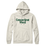 Connecticut Weed Hoodie-Allegiant Goods Co. Vintage Sports Apparel