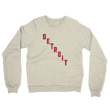 Detroit Hockey Jersey Midweight French Terry Crewneck Sweatshirt-Allegiant Goods Co. Vintage Sports Apparel