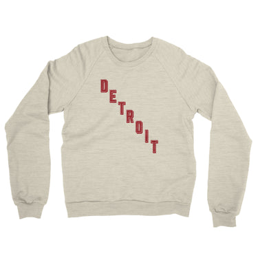 Detroit Hockey Jersey Midweight French Terry Crewneck Sweatshirt-Allegiant Goods Co. Vintage Sports Apparel
