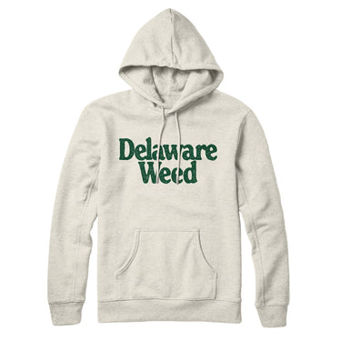 Delaware Weed Hoodie-Allegiant Goods Co. Vintage Sports Apparel