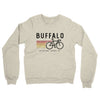 Buffalo Cycling Midweight French Terry Crewneck Sweatshirt-Heather Oatmeal-Allegiant Goods Co. Vintage Sports Apparel