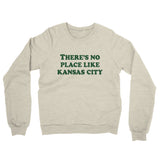 There's No Place Like Kansas City Midweight French Terry Crewneck Sweatshirt-Allegiant Goods Co. Vintage Sports Apparel